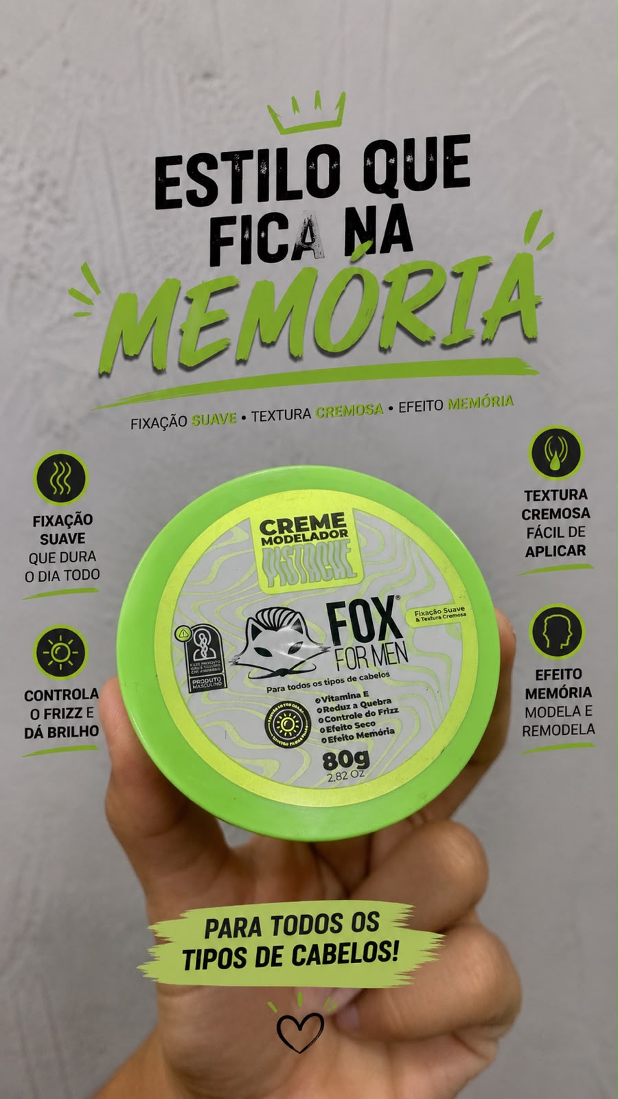 POMADA MODELADORA PISTACHE